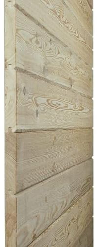 Modernes Fassadenprofil Lärche 24 x 146 mm Länge 120 cm Konstruktionsholz glatt Fasebretter