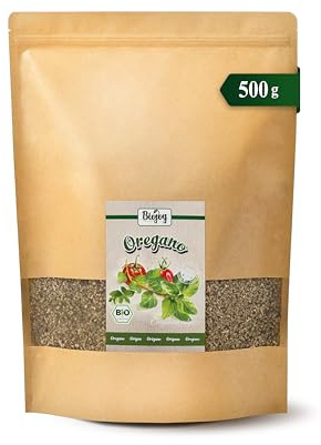 Biojoy Origan BIO (500 g), séché et frotté, sans additifs (Origanum vulgare)