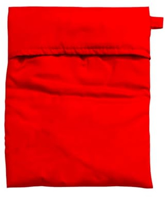 Bolsa para cocinar patatas al microondas - Bolsa para cocinar al microondas ‎24 x 20 x 2 cm, rojo
