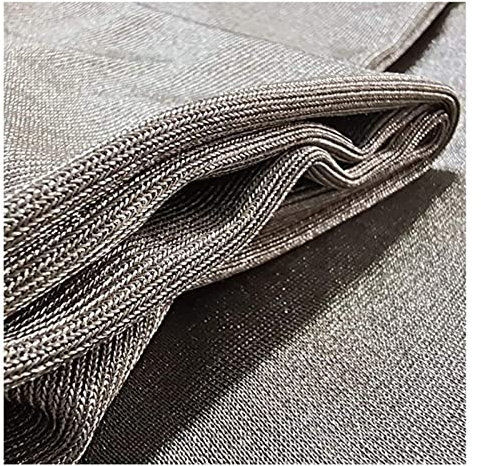 Faraday-Stoff, Militärqualität, EMF-RFID-Abschirmstoff, EMF-Blocker-Material, Nickel-Kupfer-Stoff, WLAN- Und Mobilfunk-Signalblockierung, Schirmt Signale (Color : Silver, Size : 1.5 * 8m)