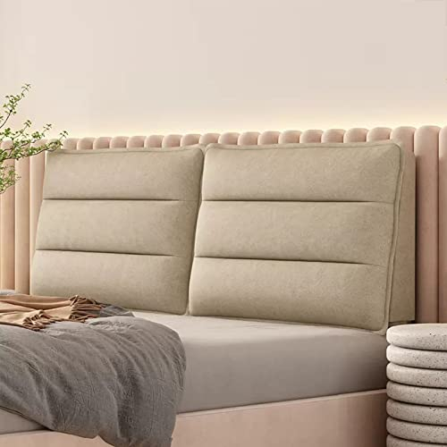 King Size, mit Schwamm gefülltes Kopfteil, Tagesbettkissen, Bettrückenlehne für Erwachsene, Keilkissen, Positionierungsunterstützung, Lesekissen für Schulter, Lendenwirbelsäule, Beinpolster