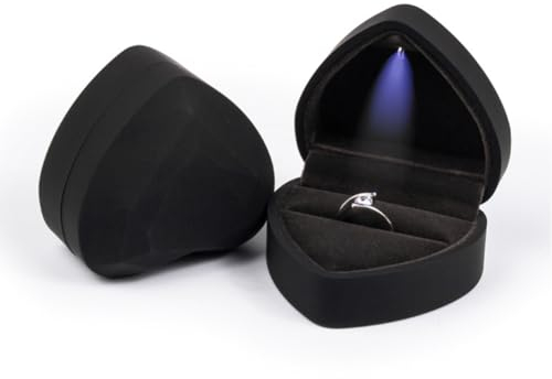 Doukesh Boîte À Bagues en Velours,Boîte À Bijoux en Velours,Boîte à Bagues Flanelle Carré,Étui à Bijoux en Velours pour Bagues,Boite Cadeau Bijoux,Boîte Cadeau pour Mariage,Fiançailles Et Saint-Valentin