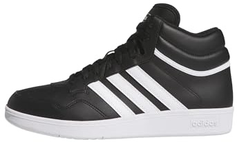 adidas Unisex Adulto Hoops 4.0 Mid Shoes, Core Black/Cloud White/Core Black, 44 2/3 EU