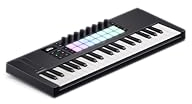 Novation Launchkey Mini 37 [MK4] – Portables USB/MIDI-Controller-Keyboard mit 37 Minitasten und DAW-Integration. Akkord- und Skalenmodi, Drum-Pads und Arpeggiator. Inkl. Music Creation Software-Bundle