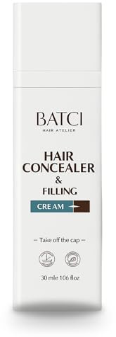 Liquid Hair Corrector for Fine Hair and Bald Spots | Luxurious and Long Lasting Retouching with Colour Thickening Fibres | Professional and Natural Looking Hair Cover