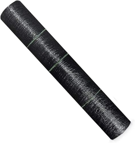 Tela paisajística Premium para Control de malezas - Membrana geotextil Tejida de PP para Cobertura del Suelo de jardín - Barrera antimalezas Duradera (0,9 x 30 m/3 x 100 pies)