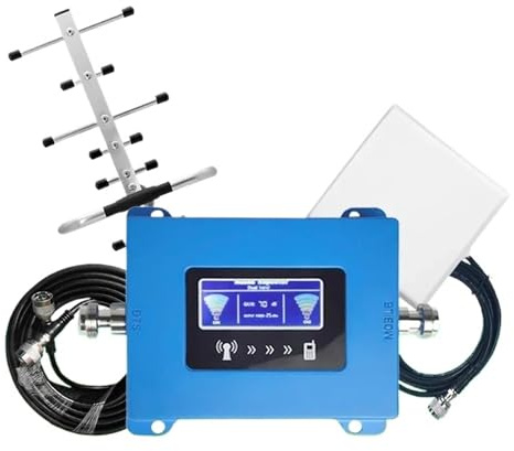 2G 3G 4G Signalförstärkare LTE 800 900 GSM Mobilförstärkare 1800 2100 Mobil UMTS Mobiltelefoner Repeater Bredare täckning(800 900MHz)