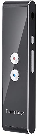 Mavis Laven Übersetzungsgerät Smart Voice Translator, Elektronische Zwei-Wege-Pocket-Voice Bluetooth 40 Sprachen Sprach- / Text- / Aufnahme- / Foto-Übersetzung zum Lernen von Geschäftsreisen