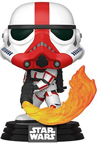 Funko POP! Star Wars: the Mandalorian - Red Stripe - Incinerator Stormtrooper - Collectable Vinyl Figure - Gift Idea - Official Merchandise - Toys for Kids & Adults - TV Fans