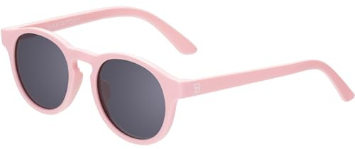 Babiators Occhiali da sole per neonati e bambini, 100% protezione UV, infrangibili, montatura in gomma flessibile, Ballerina Rosa, Ages 3-5Y