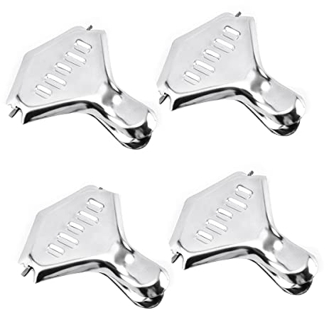 MOLERRI Zitronenpresse Aus Edelstahl, Manuelle Zitronenklemme, Zitruspresse, für Zuhause, KüChe, Bar, 4 StüCke