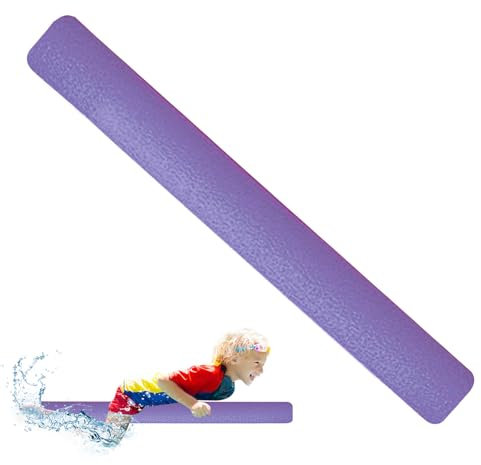 Schwimmnudel Poolnudel,150cm Super Langer Poolnudel Hohl Schwimmnudel,Schwimmnudel Hohl für Kinder Erwafchsene Poolnudel Schwimmstange Pool Wassernudel Aquagymnastik Schaumstoffstange Pool-Nudel(Lila)