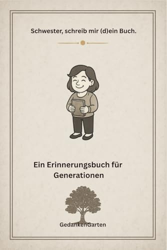 Schwester schreib mir dein Buch: Ein Erinnerungsbuch für Generationen (Ein Erinnerungsbuch für Generationen - Schreib mir dein Buch, Band 7)