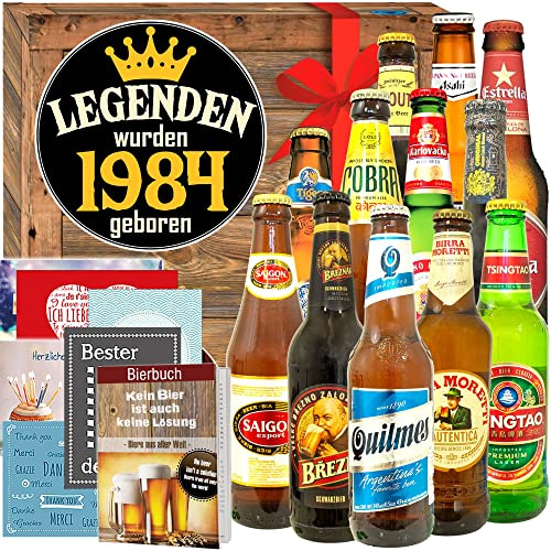 Legenden 1984 + Geschenkidee 1984 + 12 Biere aus aller Welt 40.