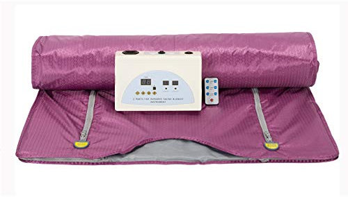Elitzia ETPQ018 Couverture de sauna pour éliminer la graisse infrarouge Violet