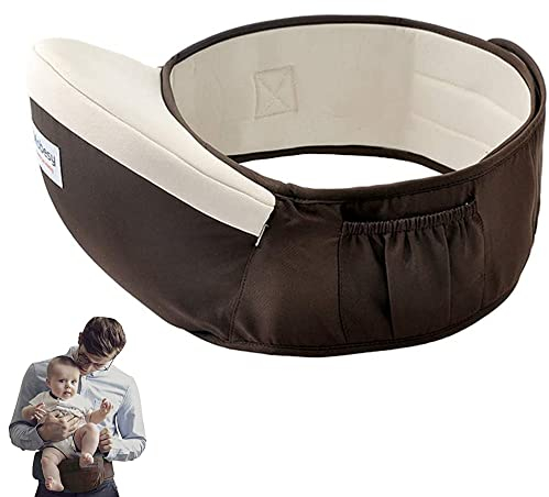 Hüftsitzträger für Baby und Kleinkind - Ergonomischer Hipseat Babytrage, Einstellbar, Geeignet für 0-36 Monate
