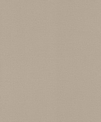 Rasch Lirico 555868 Papier peint intissé Taupe uni