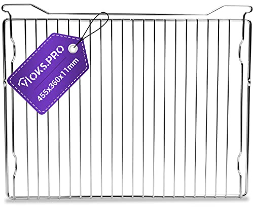 Vioks.pro Backofen Rost Gitter 455x360 mm Ersatz für Gorenje 421367 | Gitterrost Backofenzubehör Herdzubehör, für Gorenje Ofen Herd