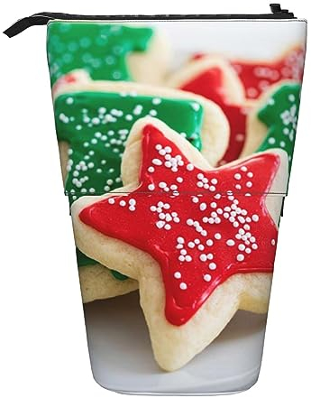 XVBCDFG Trousse à crayons télescopique pour bureau - Astronaute - Porte-crayons pop-up - Cadeau de vacances - Organiseur à crayons rétractable, Assiette de biscuits, Taille unique, Trousse