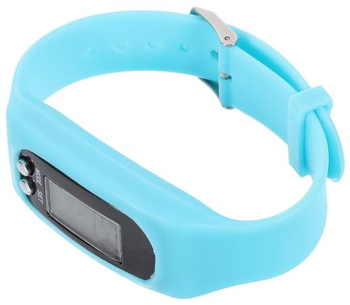 OSOLADY Bracciale Contapassi Elettronico Silicone Sportivo e Resistente per Donne e Monitoraggio con Display