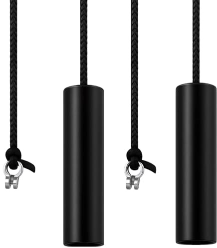 ZcrPrn Bathroom Pull Cord,Pull Cord Handle,2 Pcs Black Shower Pull Cord Switch with 150cm Pull Cord Extension,Pull Cord String for Bathroom Toilet Pull Blinds Fan Switch