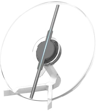 YHEIANJ Ventilatore olografico, Ventilatore olografico 3D, Schermo Rotante, proiettore LED per Immagini stereoscopiche virtuali, proiettore Video per pubblicità Esterna Wi-Fi