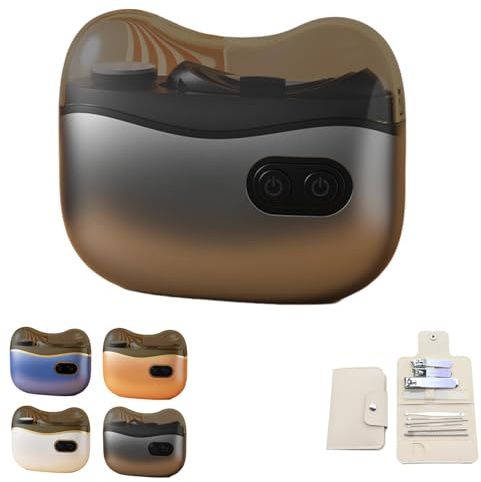 Coupe Ongle Electrique Intelligent, Coupe Ongles Electrique Pour Pied Et Main, Coupe-Ongles Et Polisseur Électrique 2 En 1 (Noir)