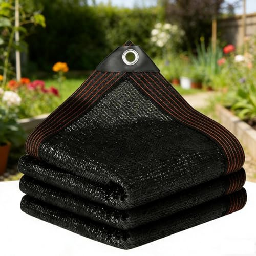 Red de Sombra para Jardín,Malla Sombreado 50% UV Toldo Vela de Sombra con Ojales,para Pérgola Cultivos y Uso Exterior Diario