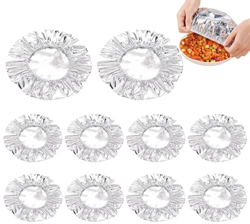 Coperture Per Alimenti, Pellicola Trasparente Con Elastico, Foglio Di Alluminio, Copertura Isolante, Copertura Elastica Per Alimenti, Foglio Di Alluminio, Coperture Riutilizzabili