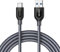Anker USB C Charger Cable, PowerLine+ USB-C to USB 3.0 charger cable (6ft/1.8m), High Durability Type C Braided Charging Cable Compatible with Samsung Galaxy S10, S9, Huawei P10, P9, Sony XZ, HTC 10