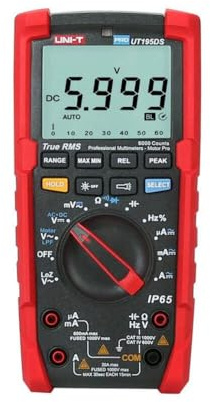 UNI-T UT195 Series UT195DS Handheld Industrial Digital multimeters IP65 and 2m Drop Proof