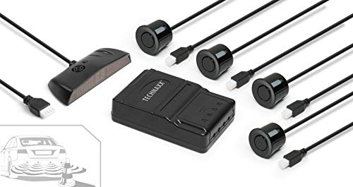 Technaxx Akustischer und Optischer Parkassistent, 4 Sensoren und LED-Anzeige (TX-109)