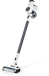 hoogo Akku Staubsauger S4 2in1 | 400W | 23.000 Pa | beutellos kabellos | Laufzeit bis zu 60 Min. | Handstaubsauger | Tierhaare | LED Beleuchtung | Qualität aus Deutschland