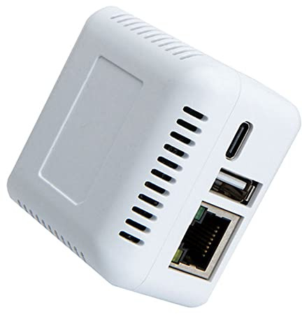 LOYALTY-SECU Servidor de impresión en Red de 1 Puerto RJ45 Impresora USB