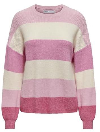 ONLY Jersey de Punto para Mujer ONLATIA, Rosa Lady, S