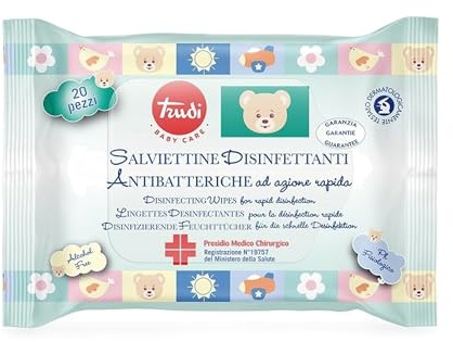 TRUDI BABY CARE SALVIETTINE DISINFETTANTI 20PZ