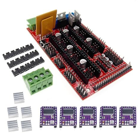 RAMPS 1.4 Controller with A4988 DRV8825 Stepper Driver Module (with DRV8825)