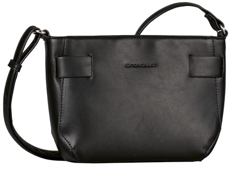 TOM TAILOR Paige Damen Umhängetasche Crossbody Bag Klein Schwarz