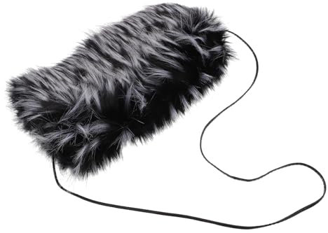 BESPORTBLE Winter Kunstpelz Handwärmer Muff Superwarm Dickes Plüsch-Fell Winterfester Handmuff Für Damen Und Herren Kuscheliger Armwärmer Für Kalte Außentermine Und Festliche Anlässe