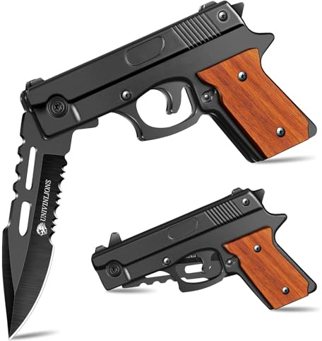 univinlions Taschenmesser Klappmesser 8 cm Outdoor Cooles Design | Survival Messer für Camping Angeln Geschenk für Männertige Verarbeitung. Geeignet für Outdoor,Angeln Geschenk für Männer