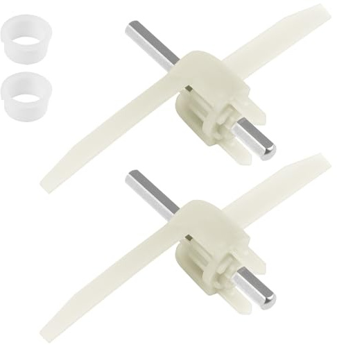 2 x Mitnehmer Flügelrad 160mm 630760 für Bosch Küchenmaschine MUM5 MUMS MUMV MUZ5, HomeProfessional, VeggieLove Durchlaufschnitzlerflügel für Küchenmaschine
