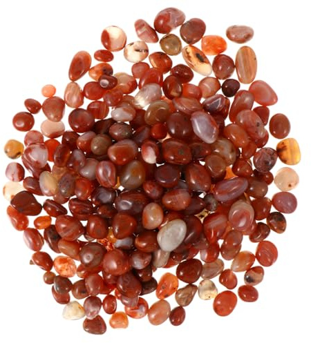 TOGEVAL Gravier Décoratif Naturel Pour Aménagement Paysager Et Aquarium, Pierres De Rivière Polies 0,8-1 Cm, 500 G, Galets Lisses Pour Plantes Succulentes Et Décoration Intérieure Extérieure