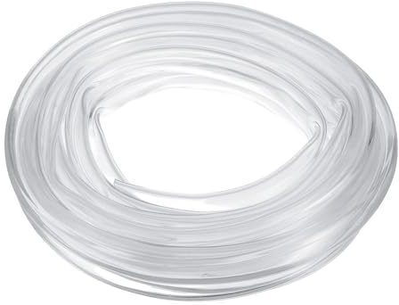 YELARXI Clear PVC Hose, Flexible Plastic Water Pipe Lightweight Vinyl Hose - Fitting for (Garden/Pool/Pump/Aquarium/Fish Tank), 0.75(19mm) ID & 0.94(24mm) OD & 16.4ft