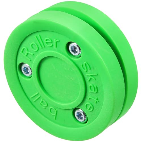 ifundom Disco da Allenamento Hockey Plastica ABS Puck Polivalente per Ghiaccio e Pattini Inline Rotolamento Stabile per Tecnica Avanzata Attrezzo Resistente per Hockey su Ghiaccio e