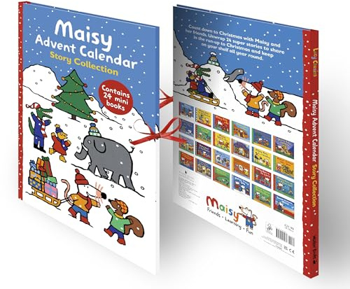 Maisy Advent Calendar Story Collection: Count down to Christmas with 24 story books about everyone's favourite mouse – with a new book for every ... for kids aged 2-6 (Maisy First Experiences)