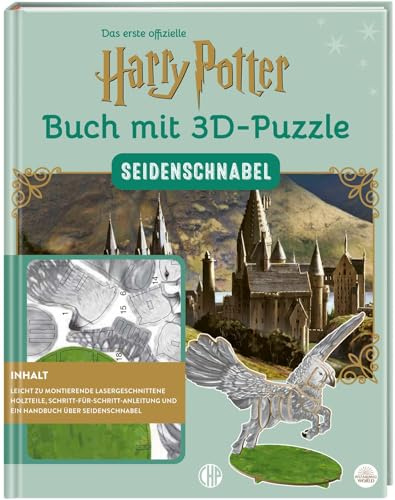Harry Potter - Seidenschnabel - Das offizielle Buch mit 3D-Puzzle Fan-Art: Buch mit hochwertigem Harry Potter Seidenschnabel-Figuren-3D-Puzzle Set aus Holz