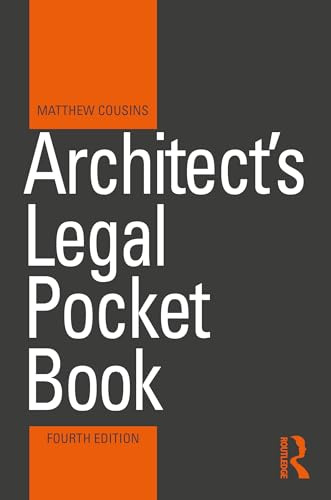 Architect's Legal Pocket Book (Routledge Pocket Books)