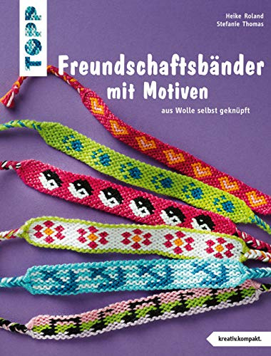 Vänskapsband med motiv (kreativ.kompakt.): knuten av ull