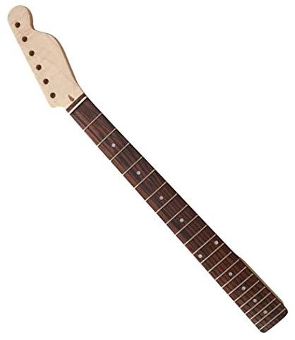 Dr.Lefran Elektrisk gitarrhals, 21 m lönn elektrisk gitarrhals, greppbräda i rosenträ, 67 cm, gitarrer tillbehör delar