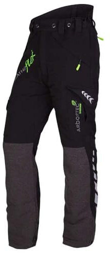 Arbortec Breatheflex Chainsaw Trousers C Black (as8, Waist_Inseam, x_s, Numeric_31)